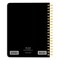 Black Solid | 2026 6 x 7.75 Inch 18 Months Weekly Desk Planner | Foil Stamped Cover | July 2025 - December 2026